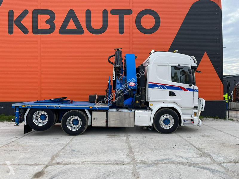 Traktor Scania 490 6x2 HMF 5020 K6 + JIB /...