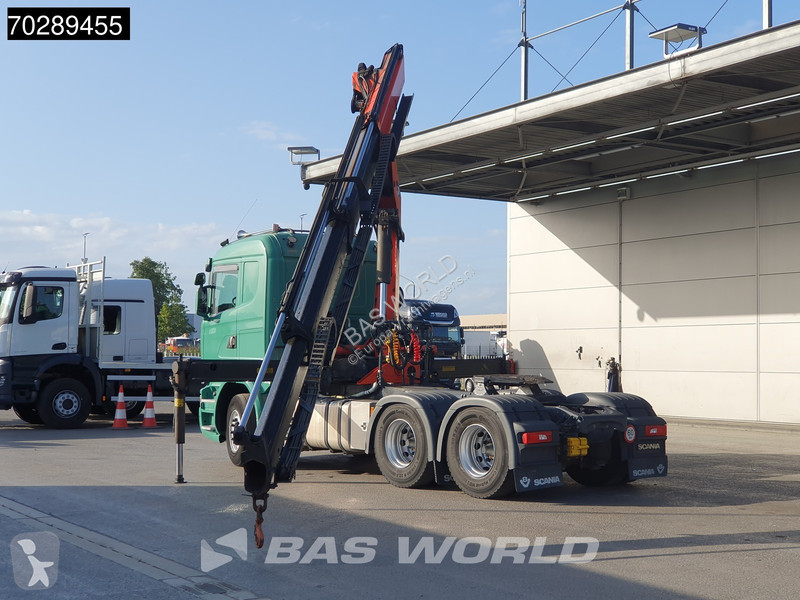 Tracteur Scania R520 6X4 alfinger K23002 Crane...