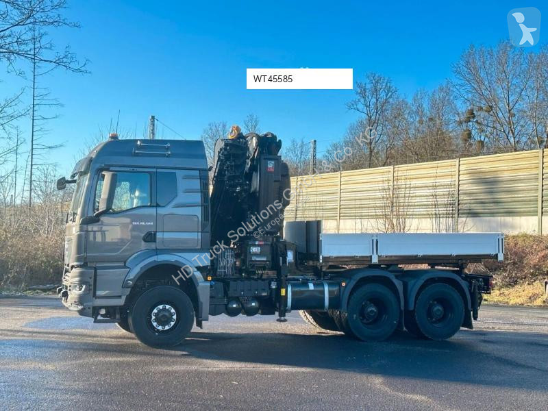 Traktor MAN TGS 26.520 6x6 Kran HIAB X-HIPRO...