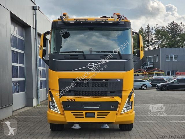 Tahač Volvo FH 500 SZM + FASSI 545 -7 m. FlyJib...
