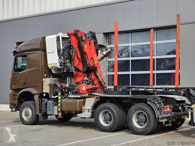Traktor Mercedes 3351 Langholz EPSILON-Kran...