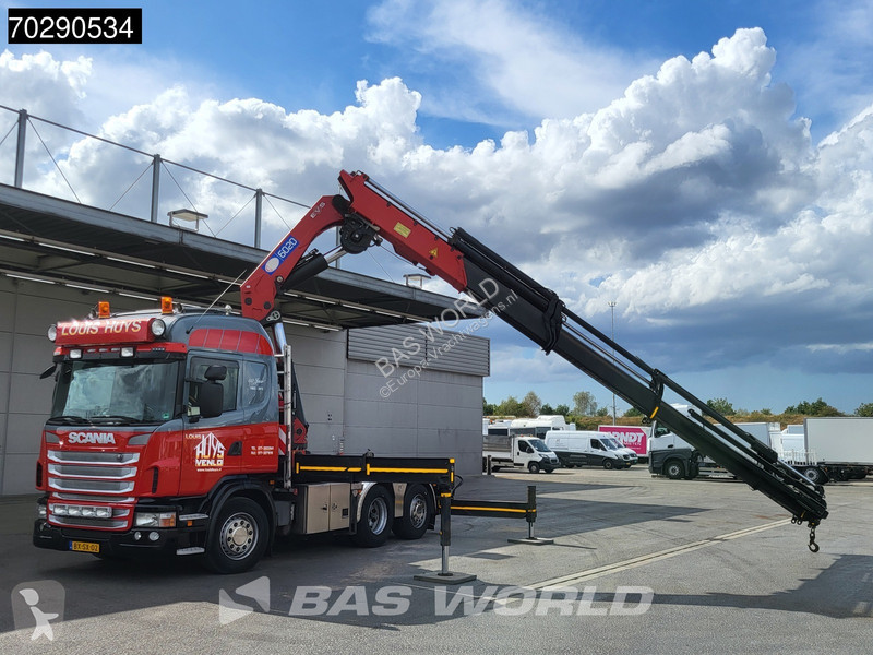 Tracteur Scania G440 6X2 N Crane Truck HMF 6020...