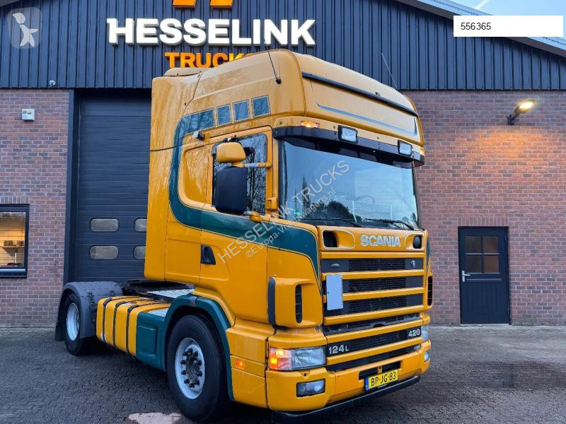 Traktor Scania R124-420 Topline Retarder NL...
