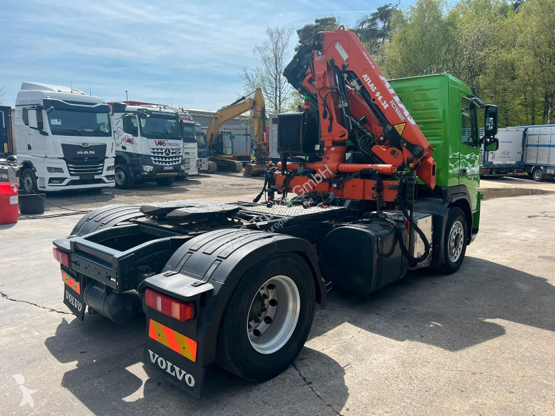 جرار Volvo 330 4x2 mit Atlas AK96.3E Ladekran