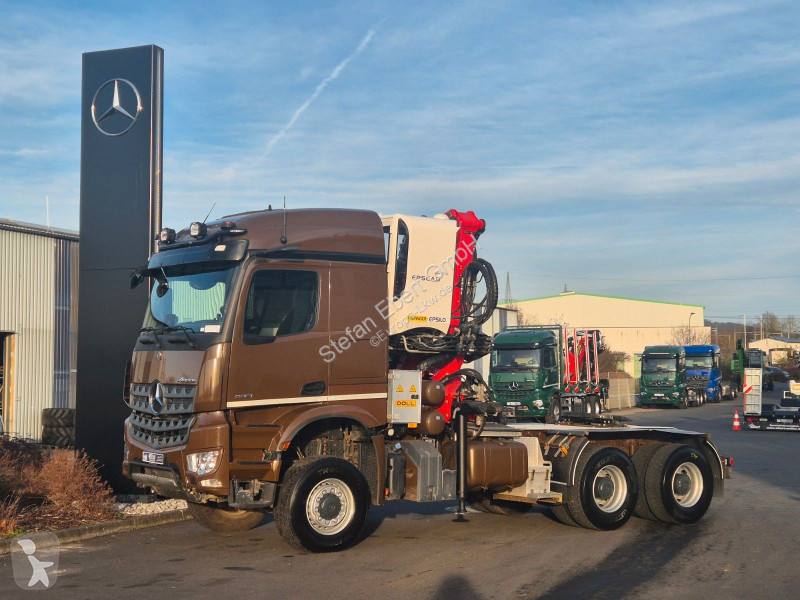 جرار Mercedes 3351 LS 6x6 Palfinger S260Z96 Y...