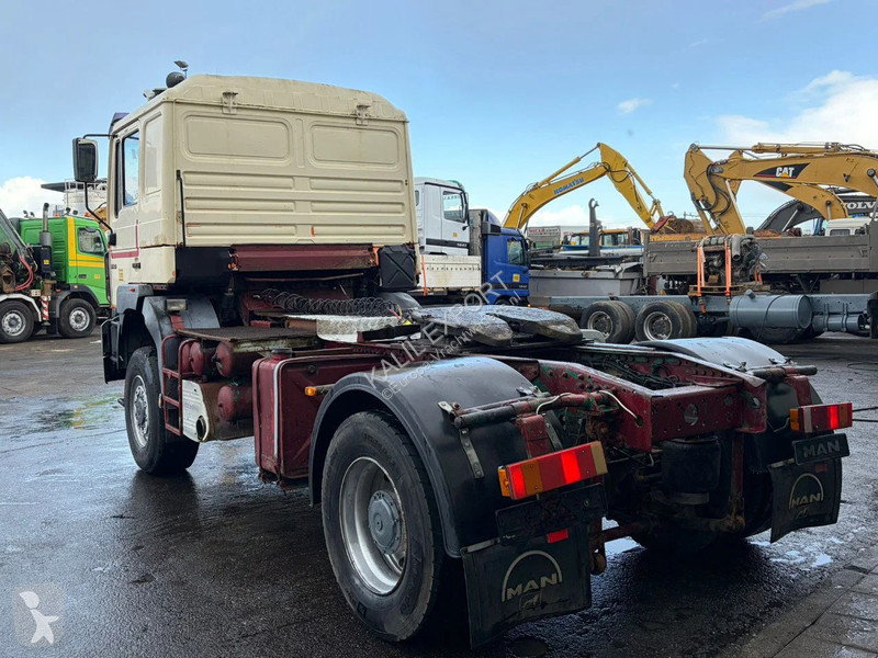 جرار MAN 4x4 Manuel Gearbox Big Axle Kipper...