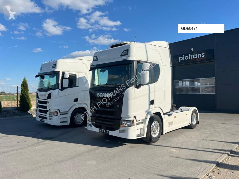 جرار Scania R500 / PODUSZKI FULL / RETARDER /...