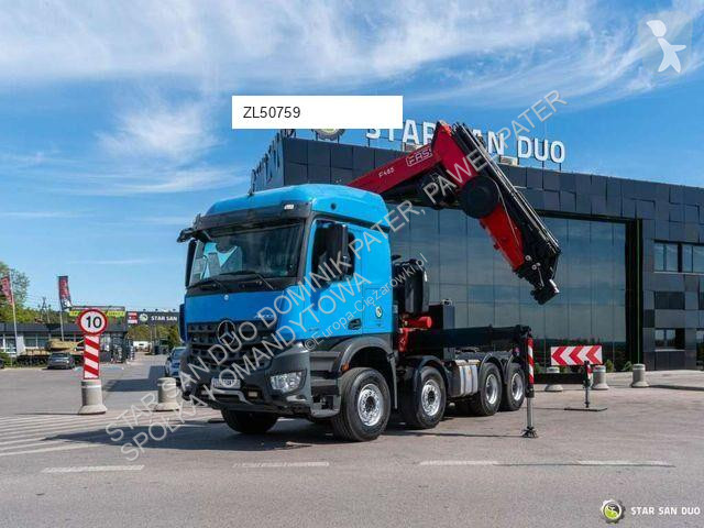 Влекач Mercedes MERCEDES BENZ 3251 8x4 Fassi F...