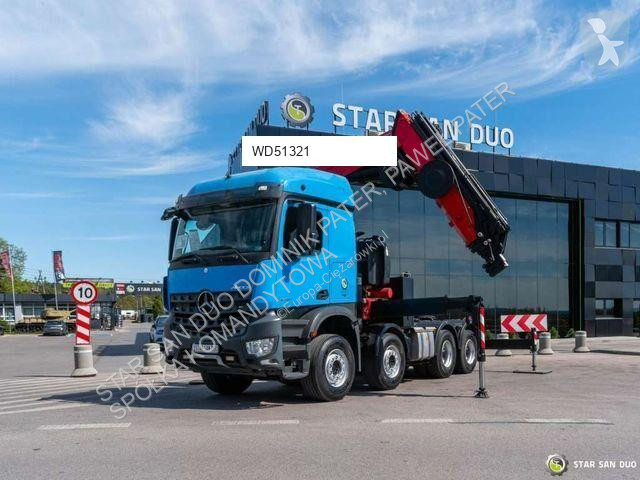 Влекач Mercedes MERCEDES BENZ 3251 8x4 Fassi F...