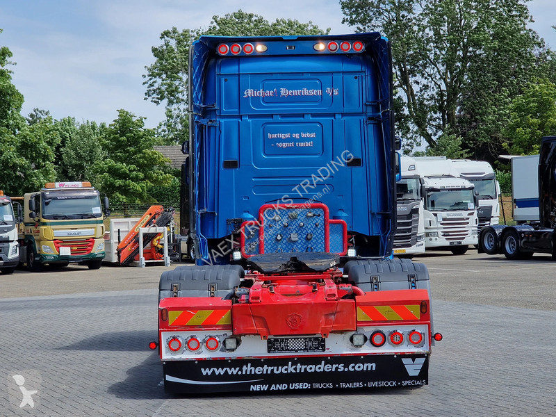 جرار Scania R580 V8 Topline 6x4 - TO/Hydraulic...