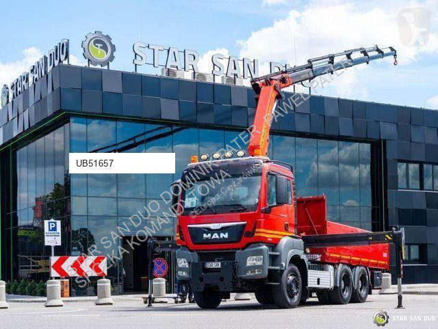 Влекач MAN TGS 6x4 PALFINGER PK 23001 EH Crane...