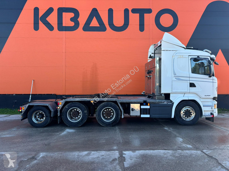 Cabeza tractora Scania R 580 8x4 GCW 120 ton /...