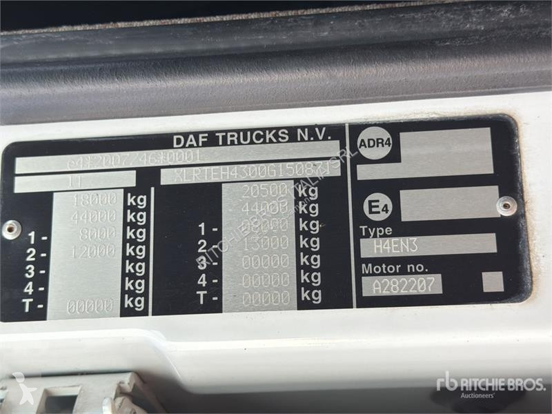 Cabeza tractora DAF XF 510 FT 4x2 S/A Sleeper...