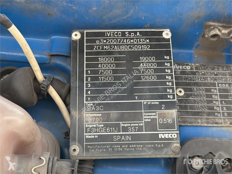 Cap tractor Iveco s-way 490 4x2 S/A Sleeper...