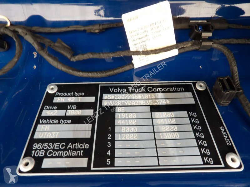 Cap tractor Volvo FH460-VOITH...