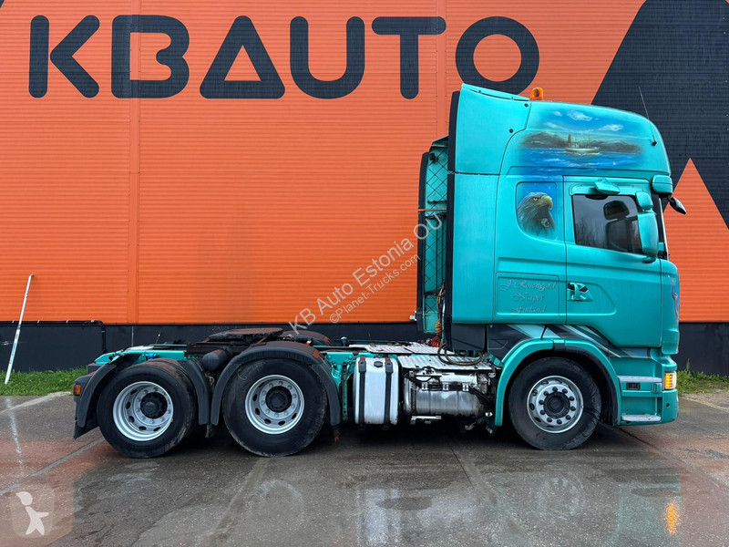 Scania R 520 6x2 RETARDER / DOUBE BOGIE tractor...