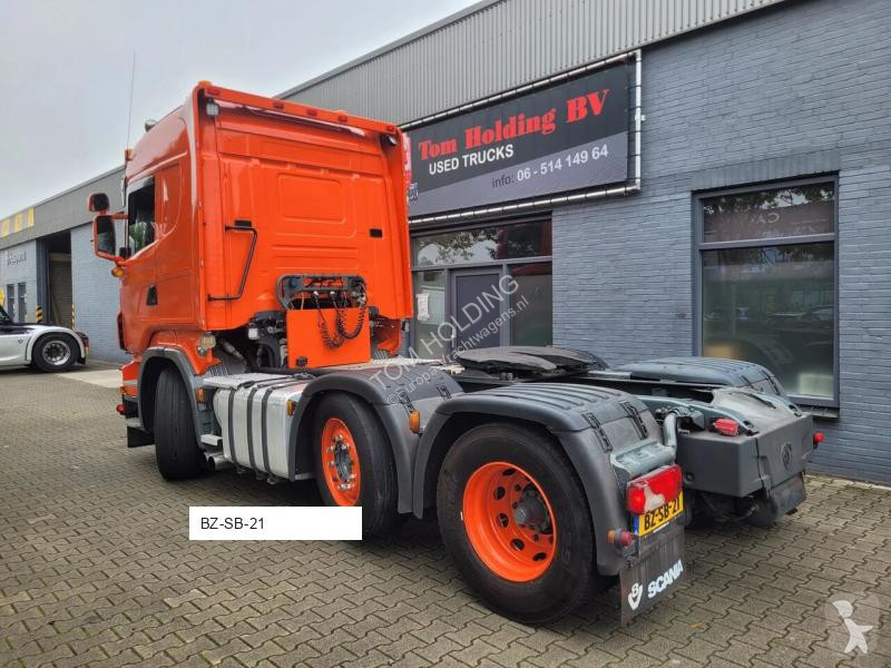 Tahač Scania R500 V8 N323 Twinsteer steel/air...