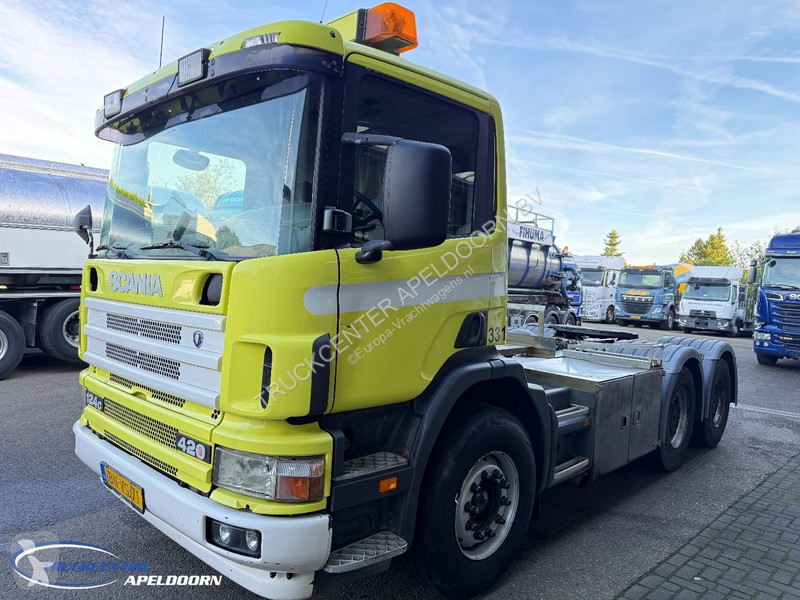 Scania CA 6X4 NZ 420 Steel springs, Manuel...