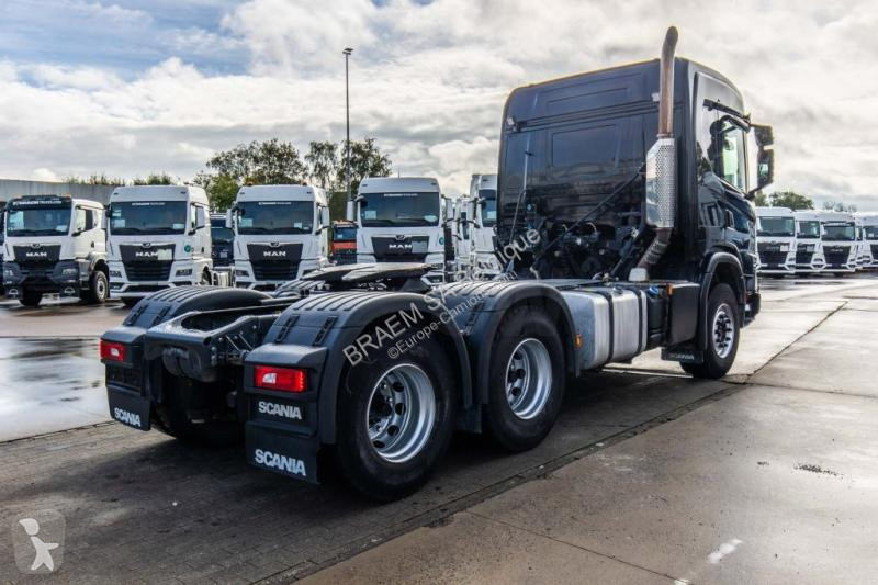 Tahač Scania 450 XT + Mixer PTO