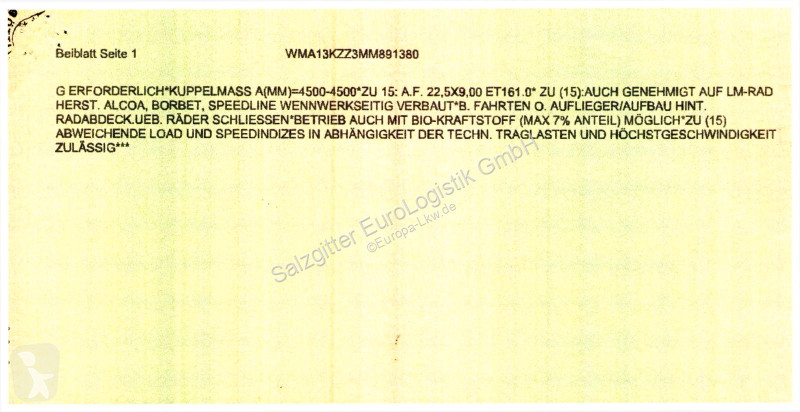 Cabeza tractora MAN 18.510 4x2 LL SA