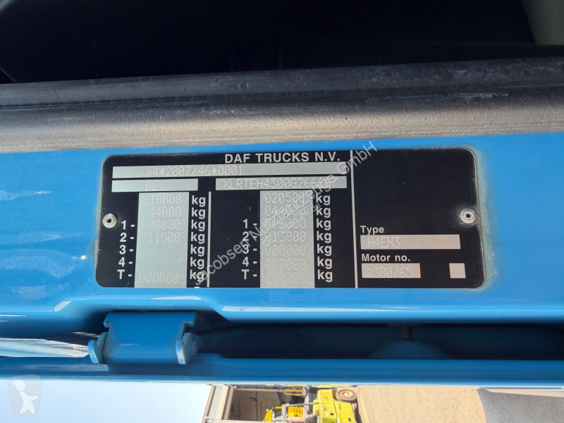 Cabeza tractora DAF 480 FT 4x2, Intarder,...