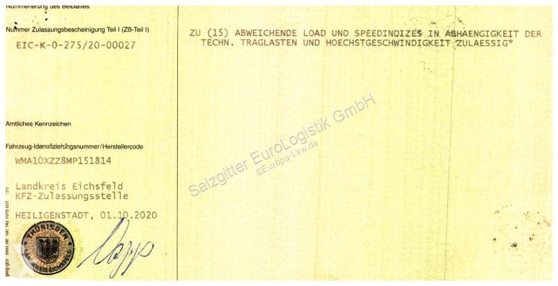 Tracteur MAN 18.510 4x2 LLS | Retarder |...
