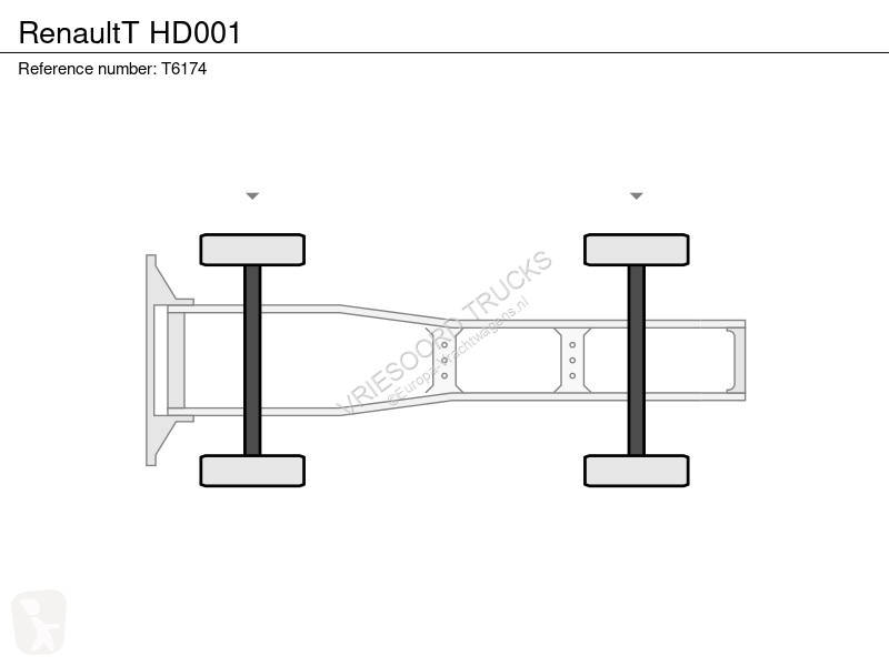 Traktor Renault T HD001