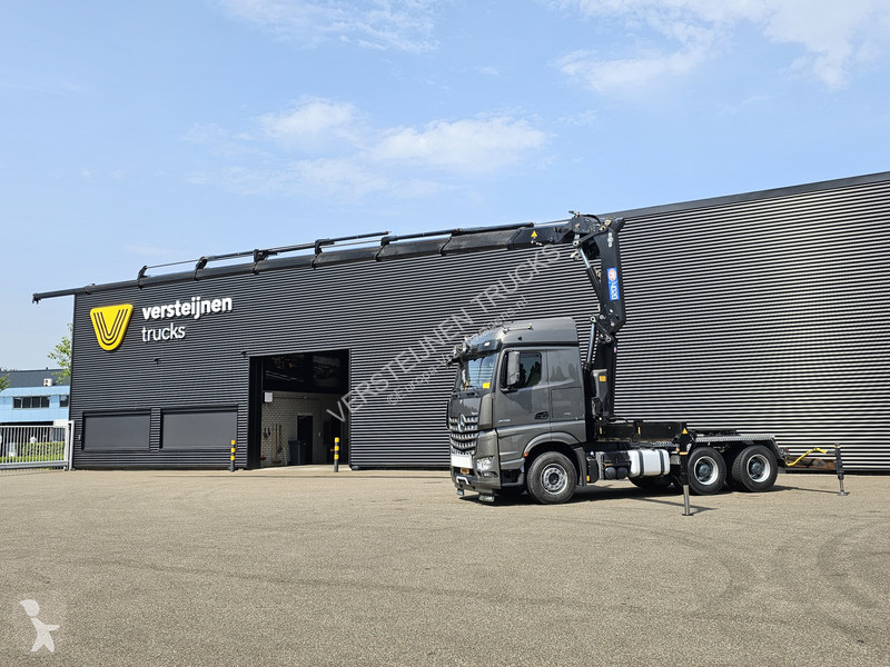 Tahač Mercedes 2658 6x4 / HMF 40 t/m - 21.3 mtr...