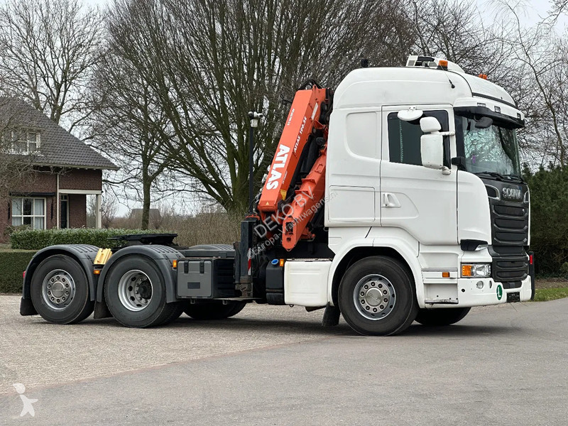 Traktor Scania 6x2!!EURO6!! KRAN ATLAS 19TM!!...