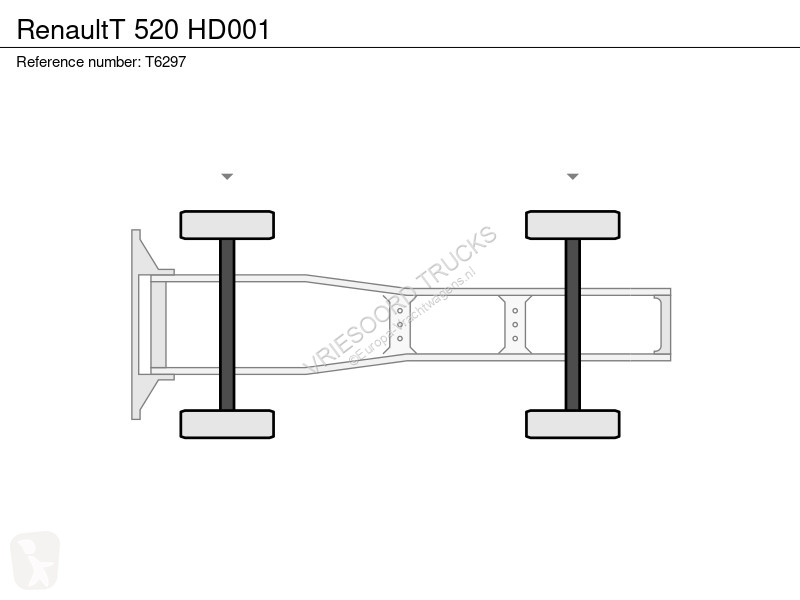 Traktor Renault T 520 HD001