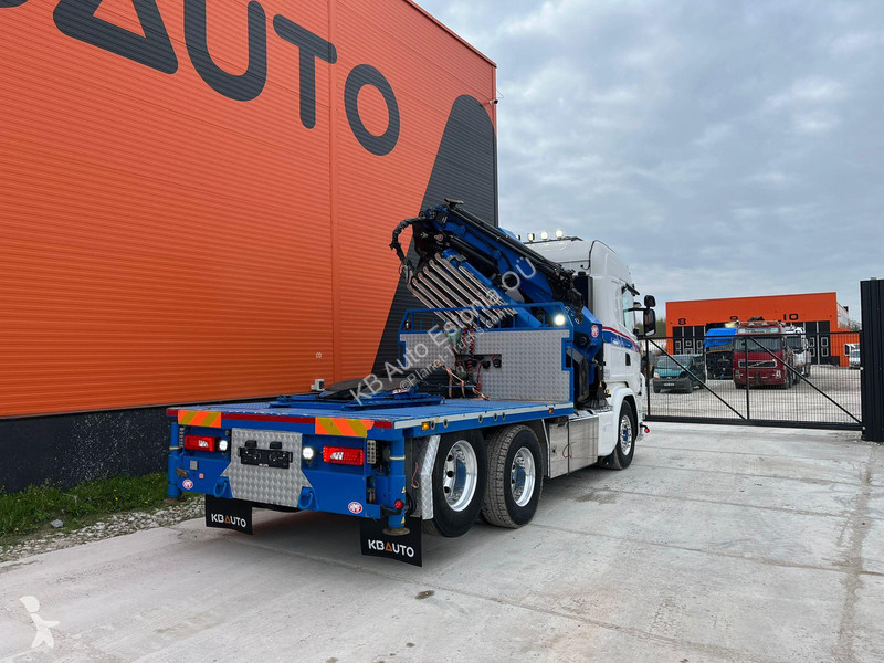 Traktor Scania 490 6x2 HMF 5020 K6 + JIB /...