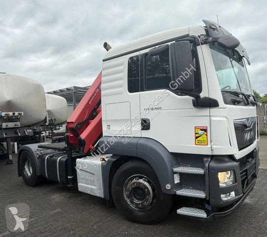 Tracteur MAN 18.460 Kran HMF 1820-K5