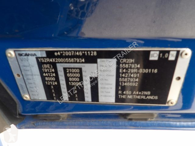 Traktor Scania -RETARDER-VOLLSPOILER-KIPPHYRAULIK
