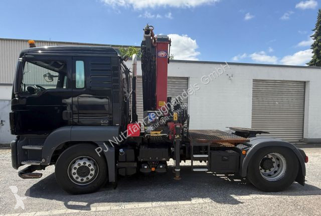 Tractor MAN 18.480 Kran HMF 1820 K6