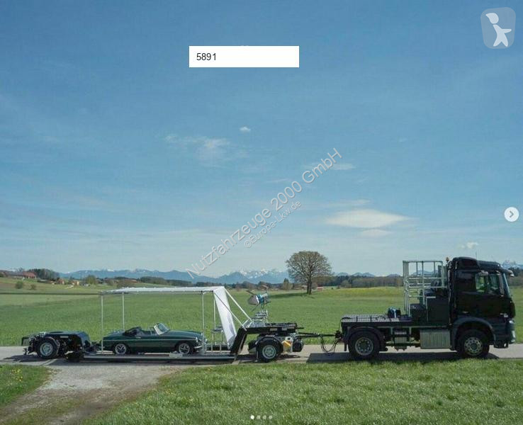 Tractor Mercedes 2143 Spezialgespann für TV...
