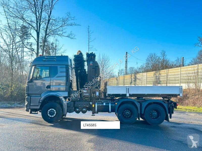 Traktor MAN TGS 26.520 6x6  Kran HIAB X-HIPRO...