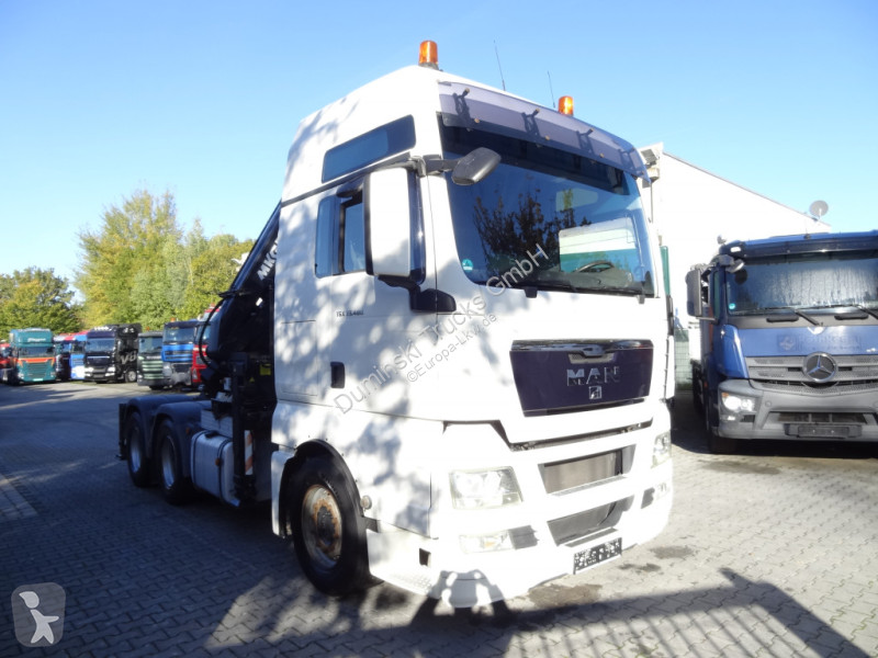 Traktor MAN TGX 6X4 Kran MKG 381 bis 20 Meter