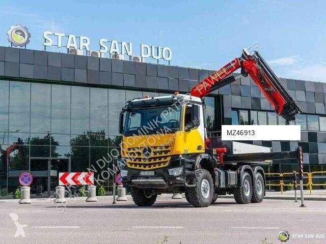 Tractor Mercedes AROCS 3345 6x6 PALFINGER PK...