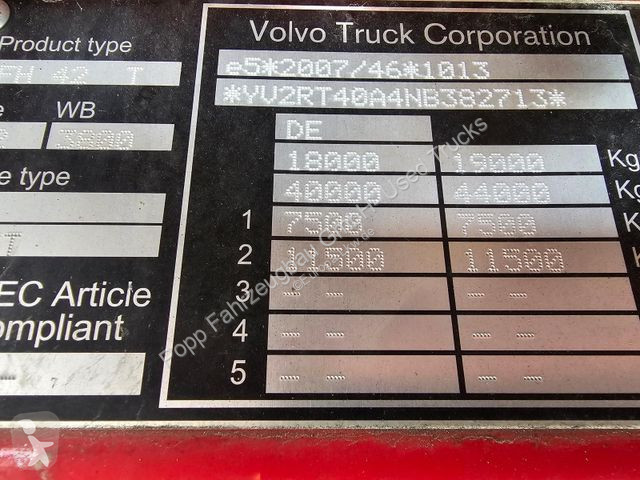 Tahač Volvo 500 TC 4x2 X-Low, XL,...
