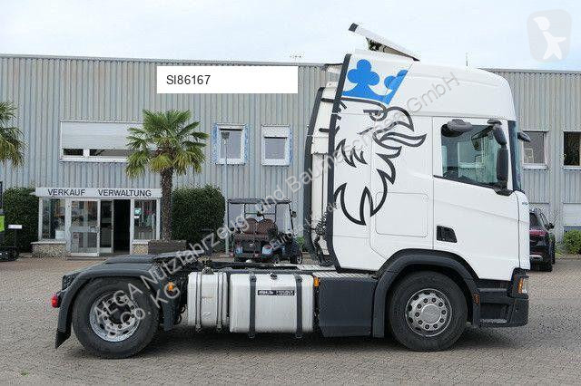 جرار Scania R410 4x2, Retarder, Hydr., 2x Tank,...