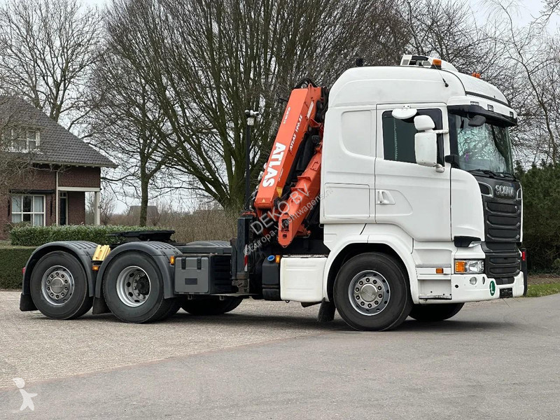 جرار Scania 6x2!!EURO6!! KRAN ATLAS 19TM!!...