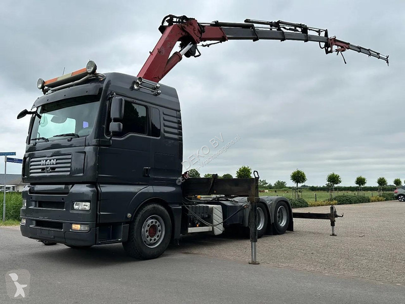 جرار MAN 28.480 6x2!! HMF 42tm/Flyjib...