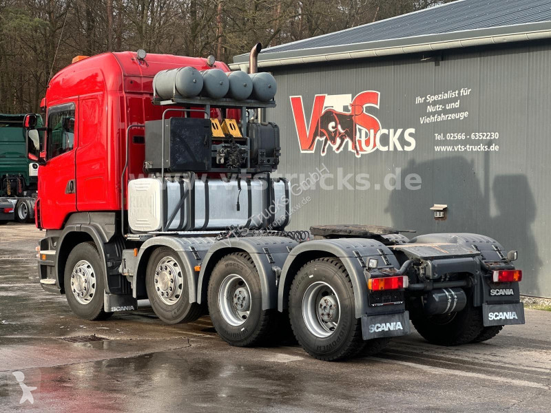 Влекач Scania R580 8x4/4 Retarder/ Hydraulik/...