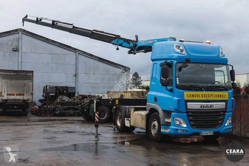 جرار DAF 400 Fassi F195 Dynamic 5 ext. RADIO...