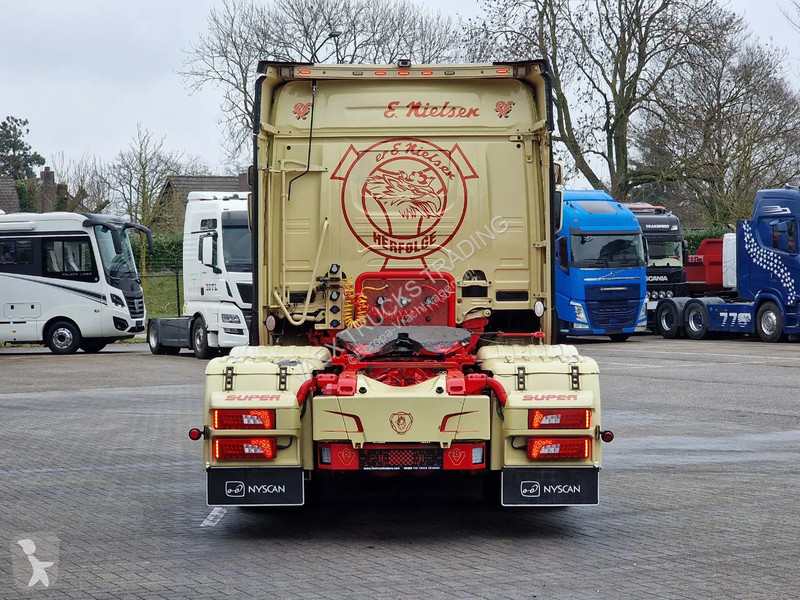 جرار Scania R580 V8 NGS ow roof 6x2 -...