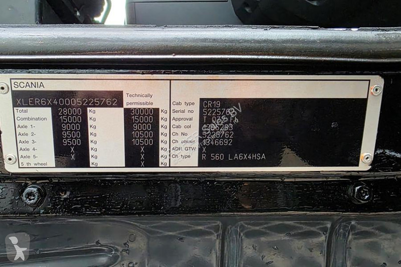 جرار Scania 560 6x4 Dutch egistration, Diesel,...