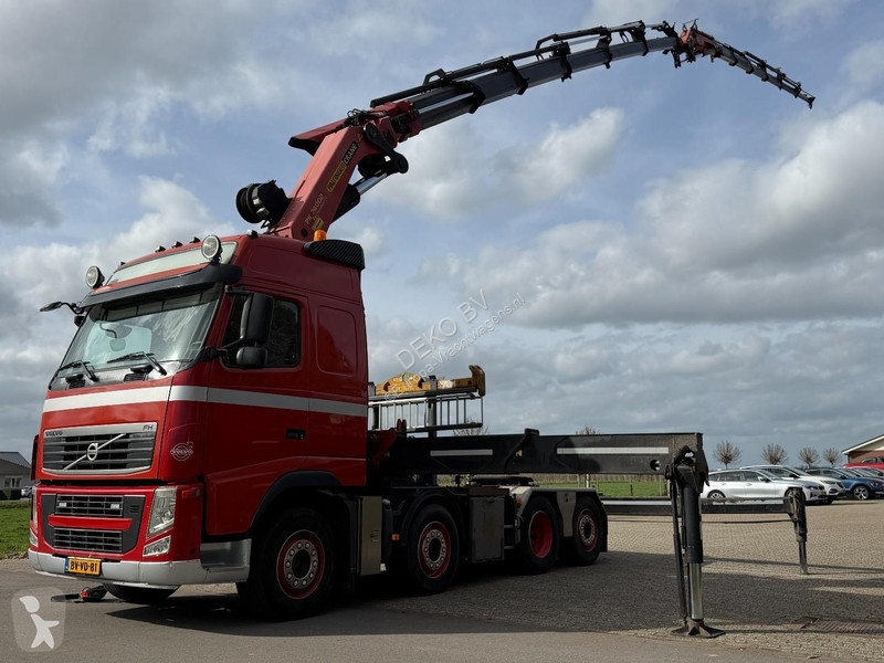 Traktor Volvo FH 8x2 CRANE PALFINGER...