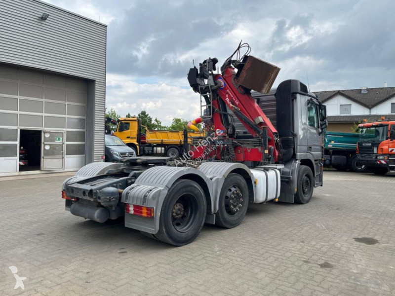 جرار Mercedes Actros 2546 L 6x2  SZM   Kran HMF...