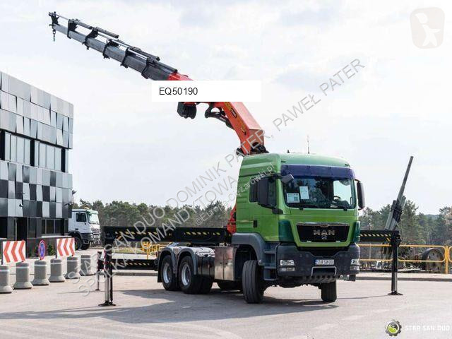 جرار MAN TGS 26.480 6x6 PALFINGER PK 60002...