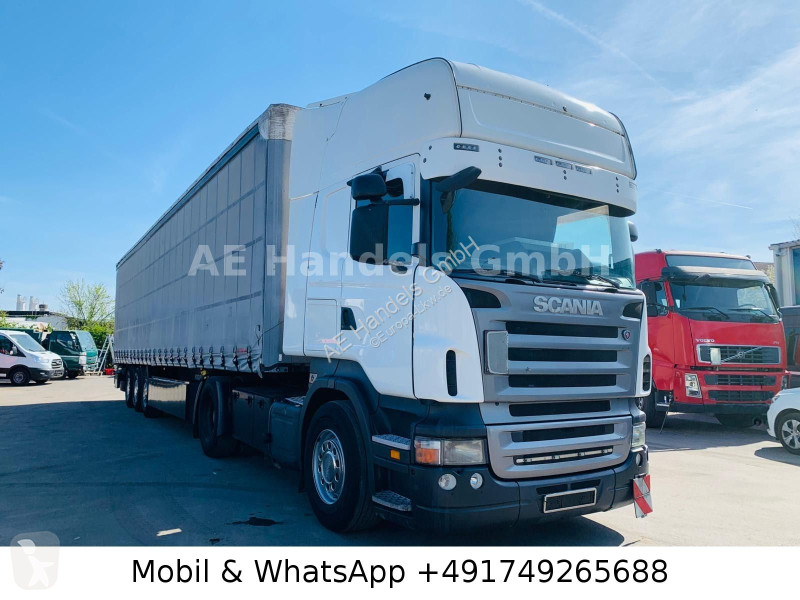 جرار Scania R500 V8 Topline B *Retarder/Euro5/...